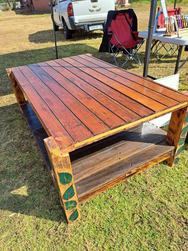 Refurbished Mahogany coffee table