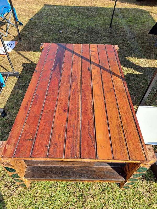 Refurbished Mahogany coffee table
