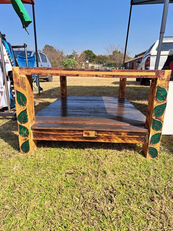 Refurbished Mahogany coffee table