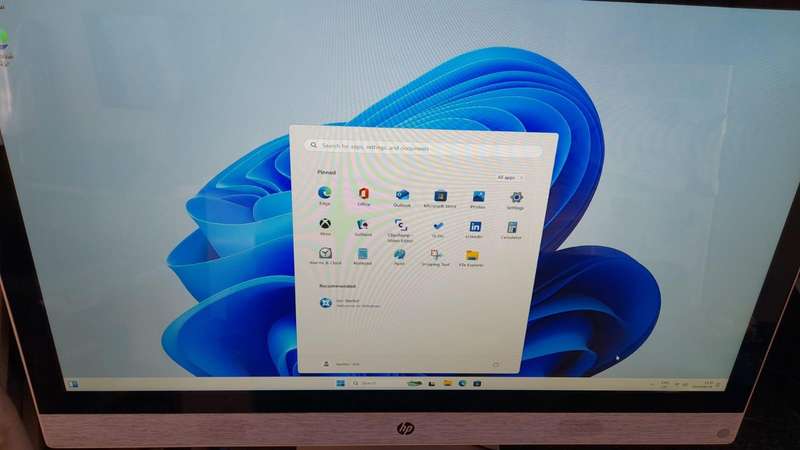 HP Pavilion All in One desktop