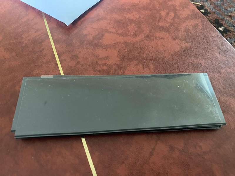 50 xStamp Mounts Black film