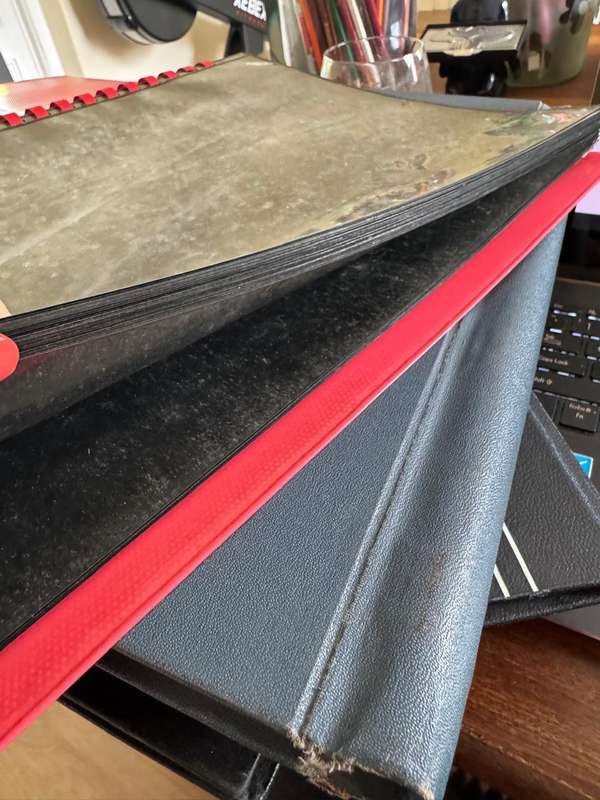Stamp Album holding full stamp sheets Only