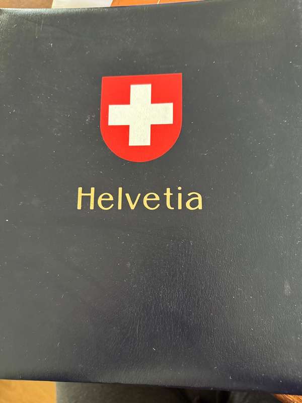 Switzerland Davo Preprinted Album