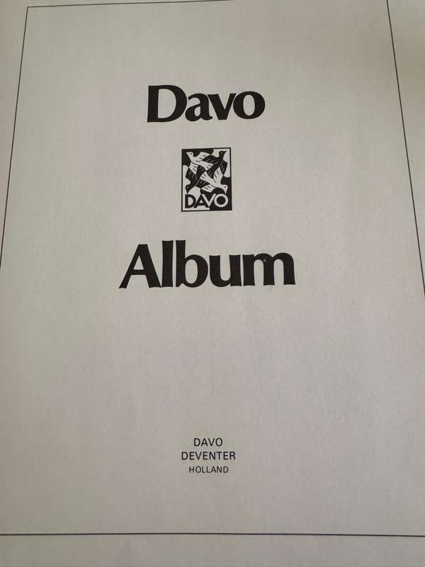 Switzerland Davo Preprinted Album