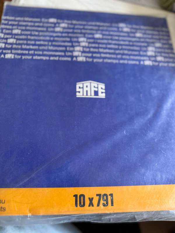 Pages for stamp Albums - Brand - Safe 10x791