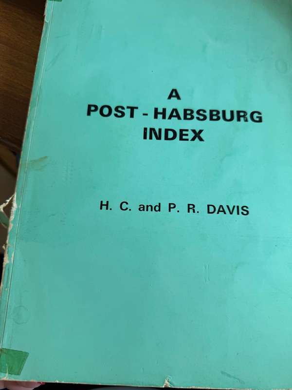 Philatelic studies -Hapsburg Postal History Index