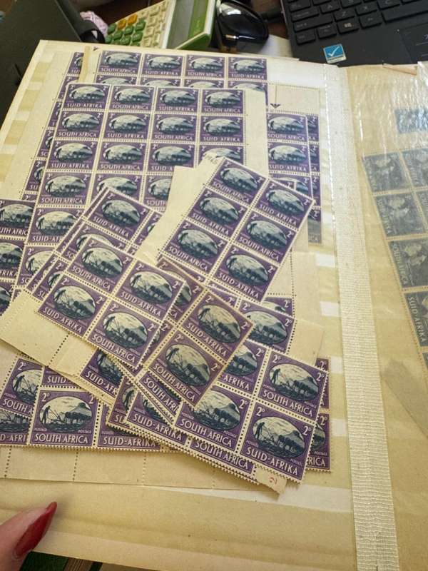 Union of South Africa Stamps  16 pages