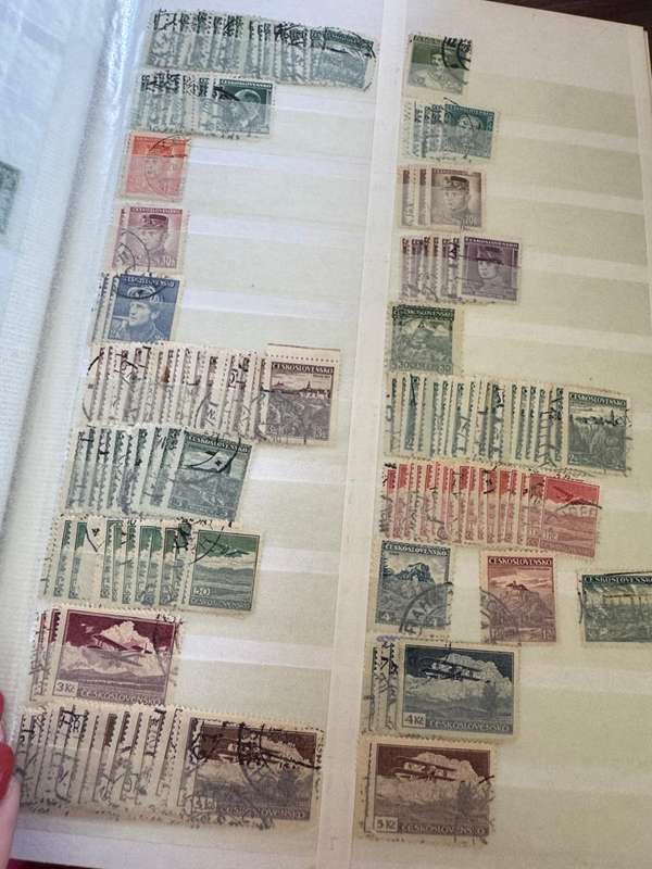 Netherlands, Ceskoslovensko, Nethelands -India, Argentina, Guiana, British Honduras, Chile St*amps