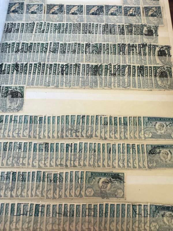 Union of South Africa Stamps  16 pages