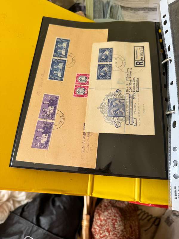 SOUTH WEST AFRICA FIRST DAY COVERS AND POSTCARDS