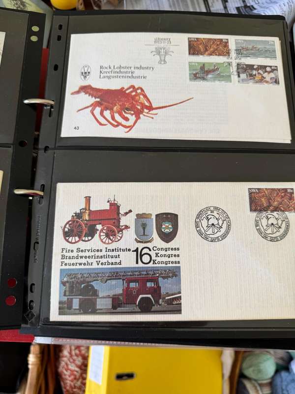SOUTH WEST AFRICA FIRST DAY COVERS AND POSTCARDS