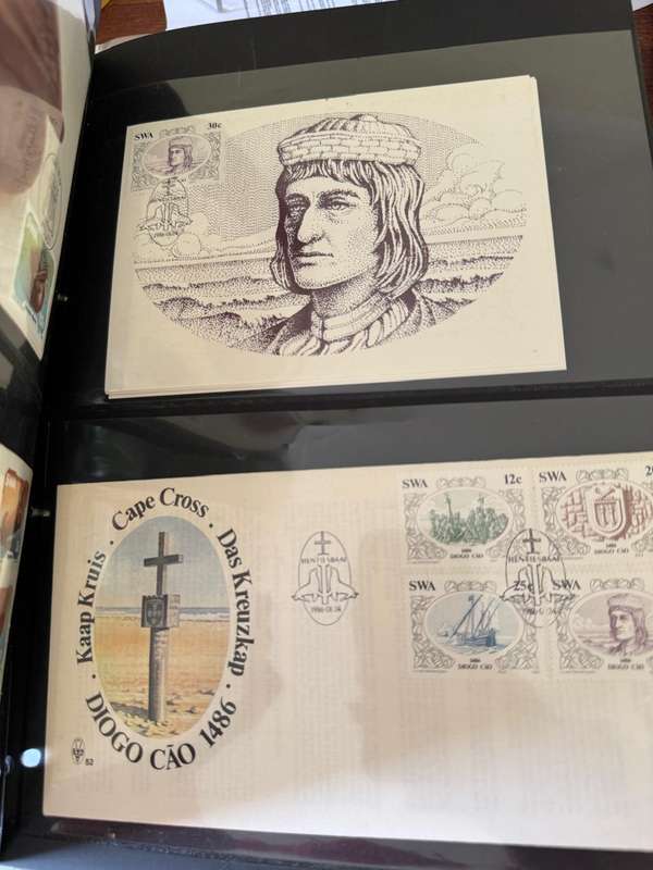 SOUTH WEST AFRICA FIRST DAY COVERS AND POSTCARDS