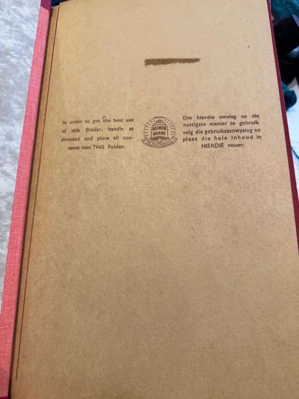 Springback  hinge stamp album 31cmx22cm