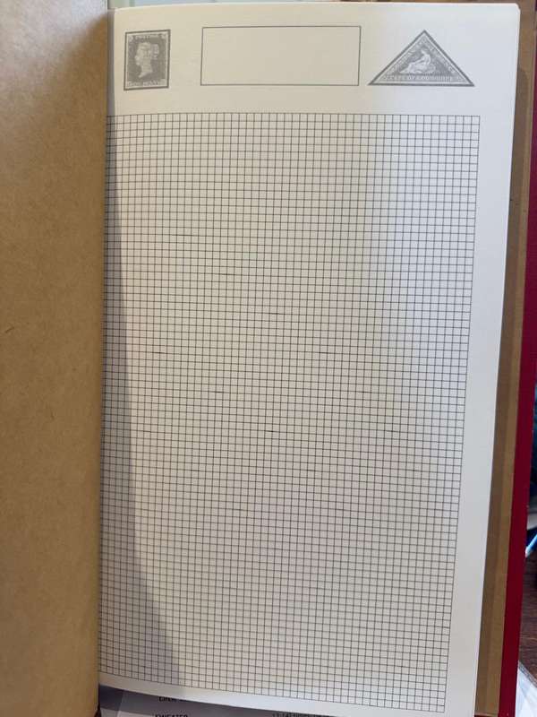 Springback  hinge stamp album 31cmx22cm