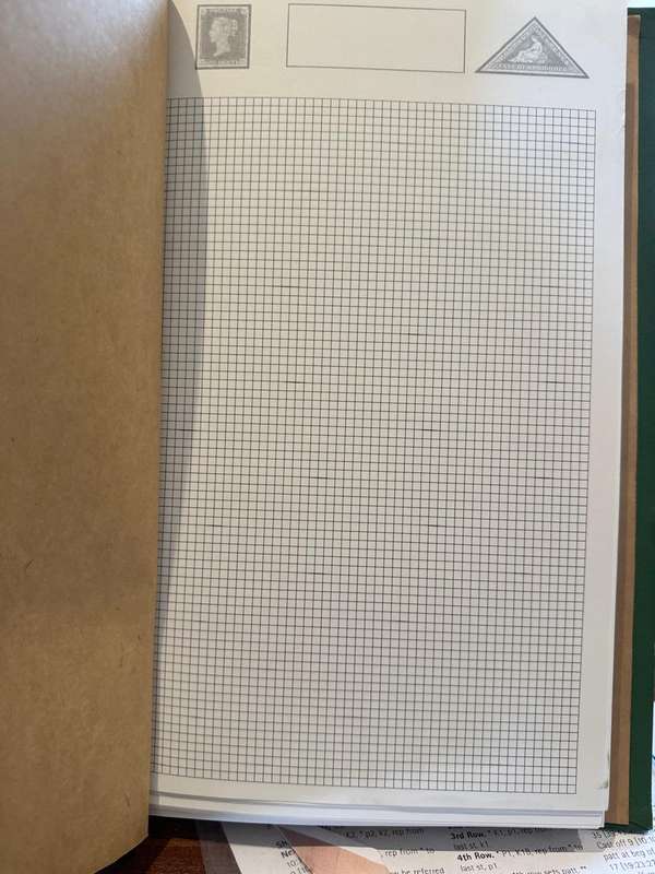 Springback  hinge stamp album 31cmx22cm