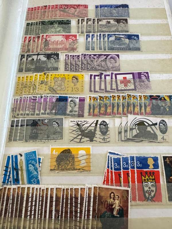 Britain and Swaziland stamps