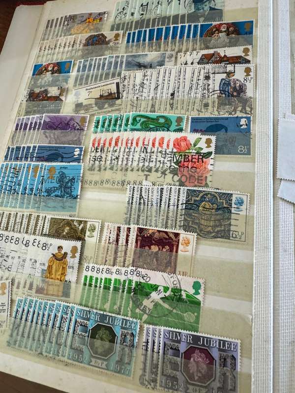 Britain and Swaziland stamps