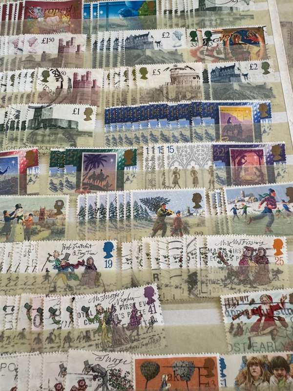 Britain and Swaziland stamps