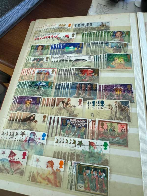 Britain and Swaziland stamps