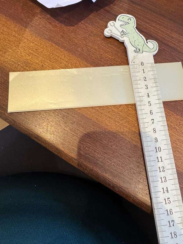 STAMP MOUNTS  CLEAR FILM X10 STRIPS