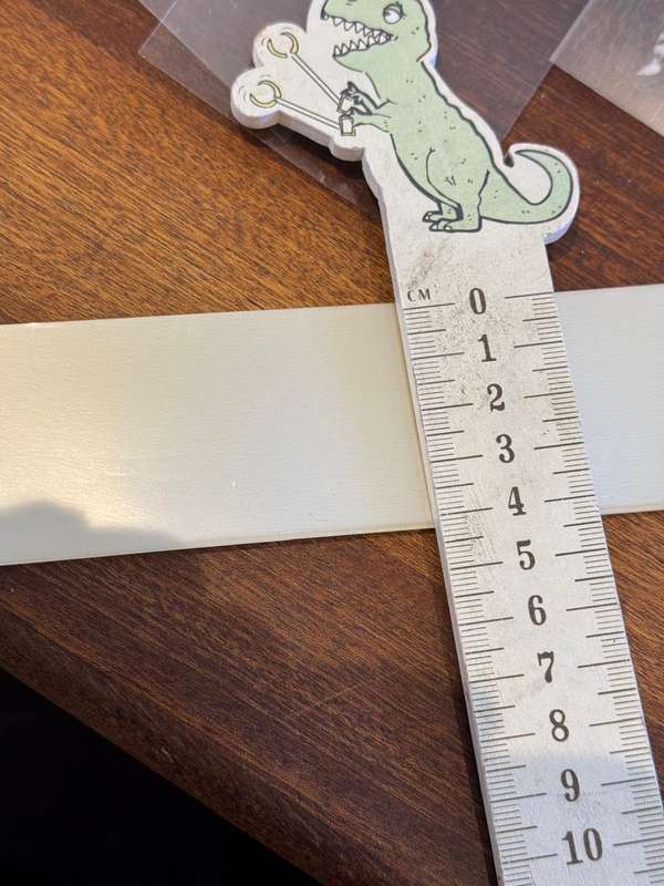 Stamp Mounts clear x13 strips