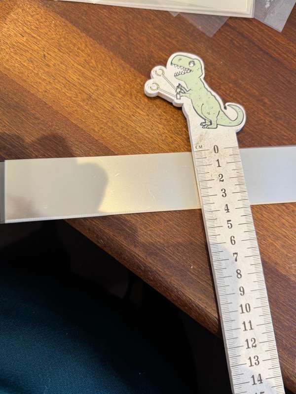 Stamp Mount Strips clear x10