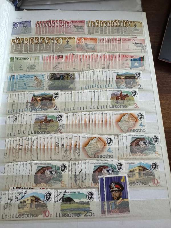Lesotho Stamp Album