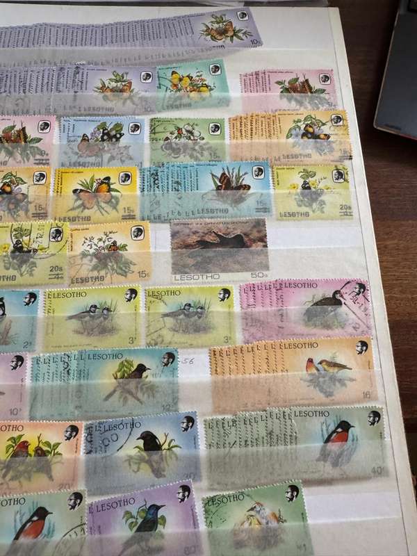 Lesotho Stamp Album