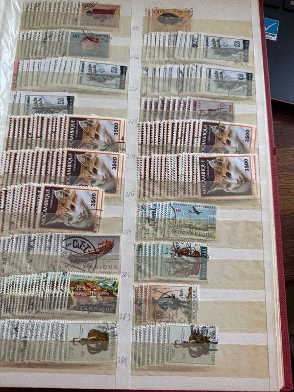 Mozambique Stamp Album