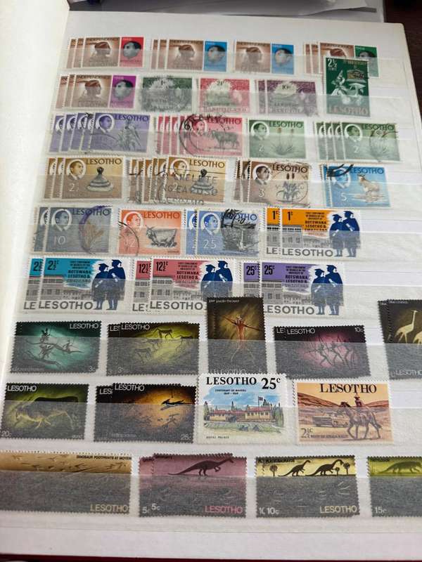 LESOTHO STAMP ALBUM