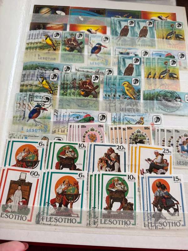 LESOTHO STAMP ALBUM