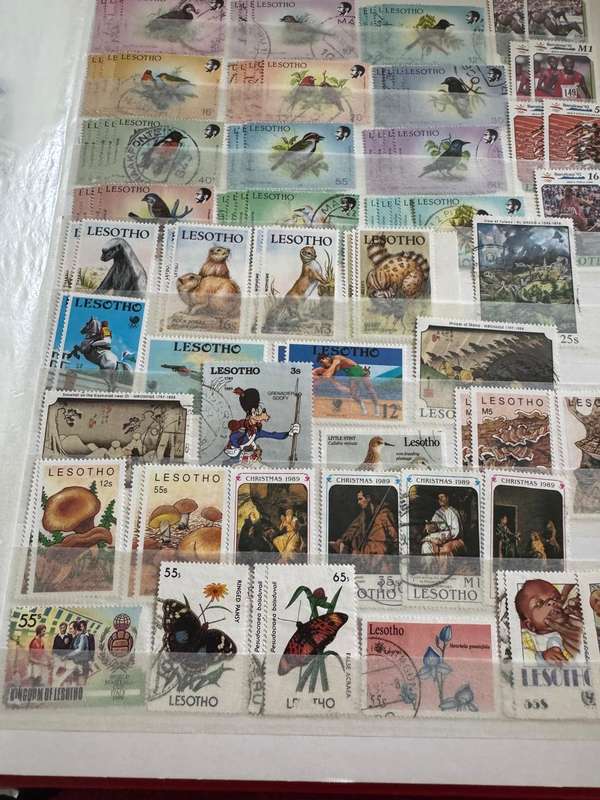LESOTHO STAMP ALBUM