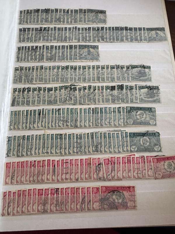 UNION OF SOUTH AFRICA STAMP ALBUM