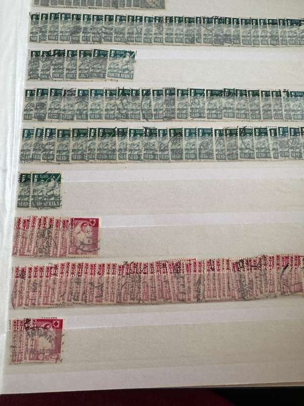 UNION OF SOUTH AFRICA STAMP ALBUM