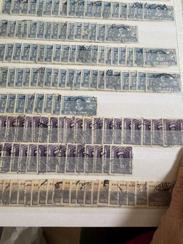 UNION OF SOUTH AFRICA STAMP ALBUM