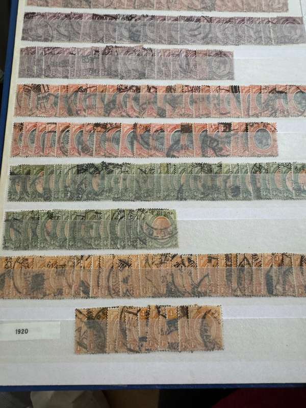 UNION OF SOUTH AFRICA STAMP ALBUM