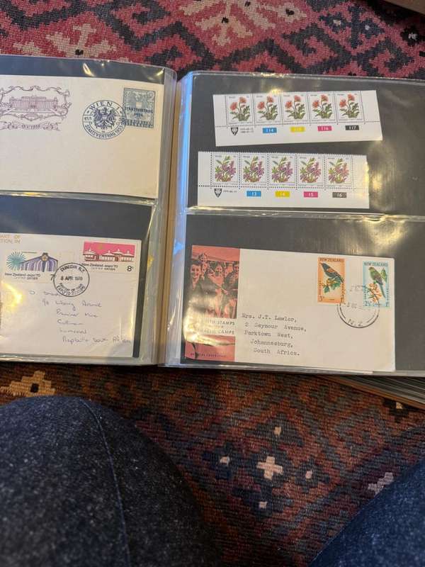 60 page postal material from all over the world