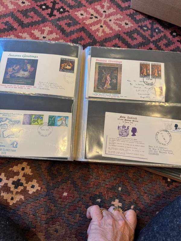 60 page postal material from all over the world