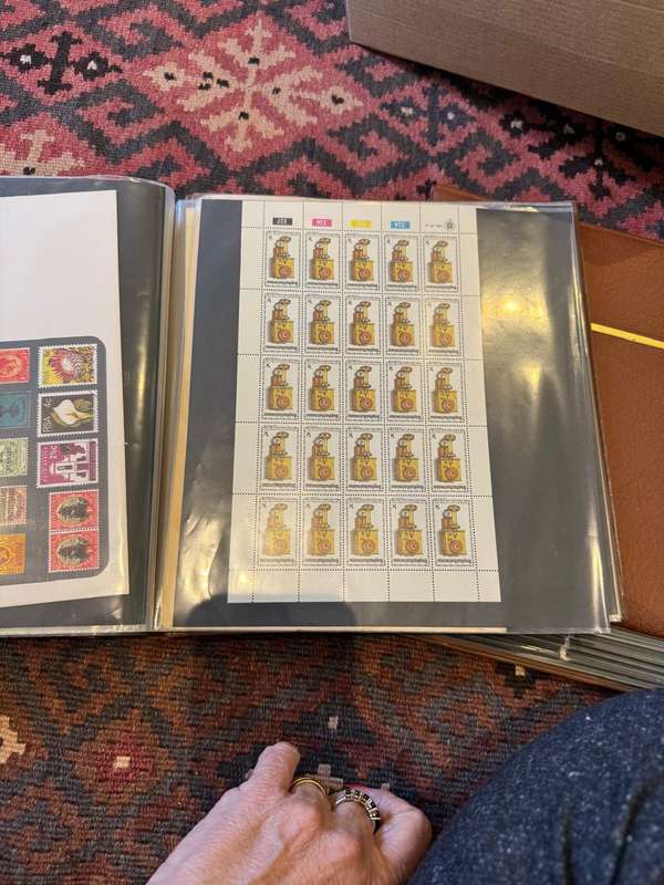 60 page postal material from all over the world