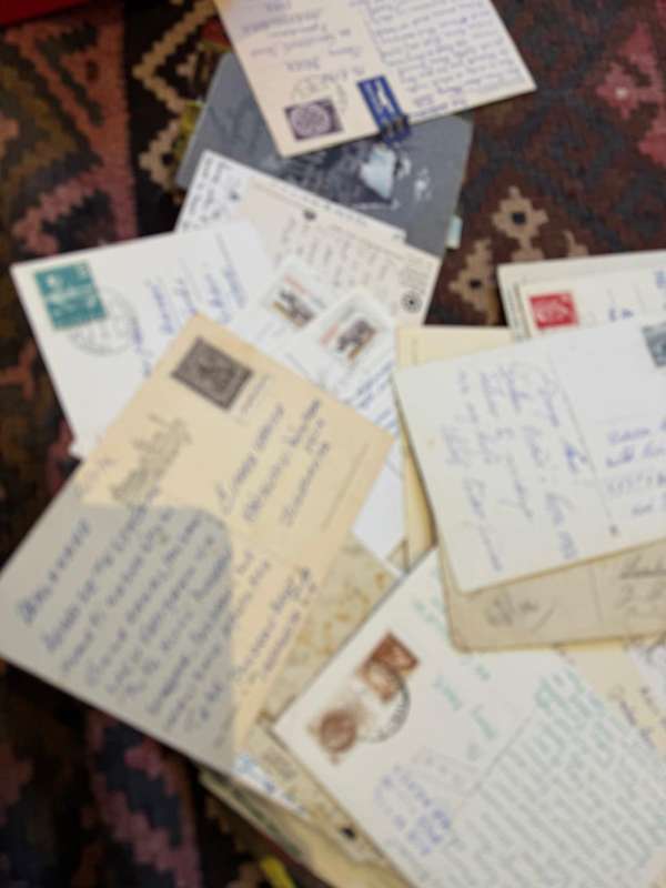 postcards x100 used