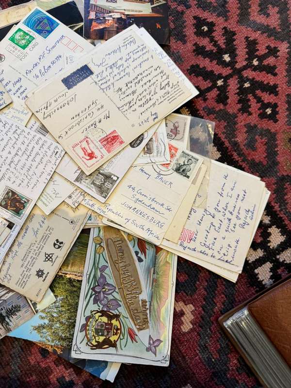postcards x100 used
