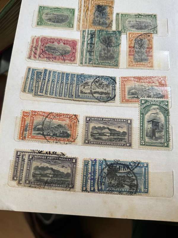 Belguim Congo Stamp ALBUM