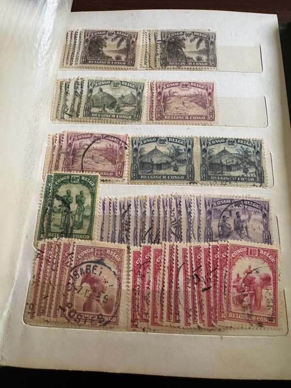 Belguim Congo Stamp ALBUM