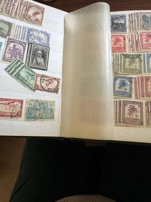 Belguim Congo Stamp ALBUM