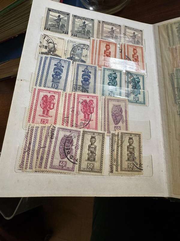 Belguim Congo Stamp ALBUM