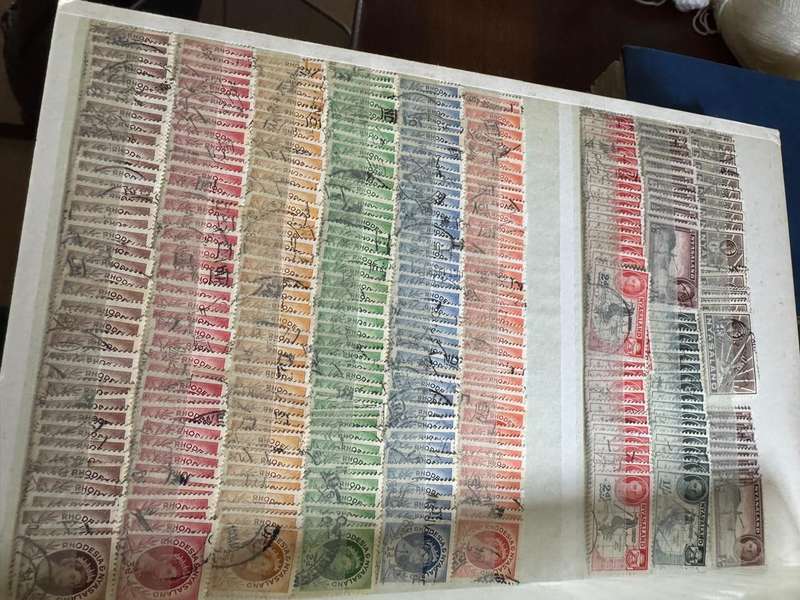 Stamp Album  Malawi, Nyasaland, Rhodesia and Nyasaland