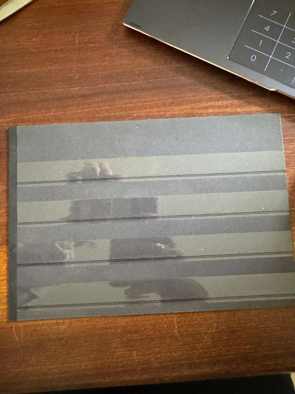 Stamp Display Cards Double Sided 4 lines per side for 10 cards