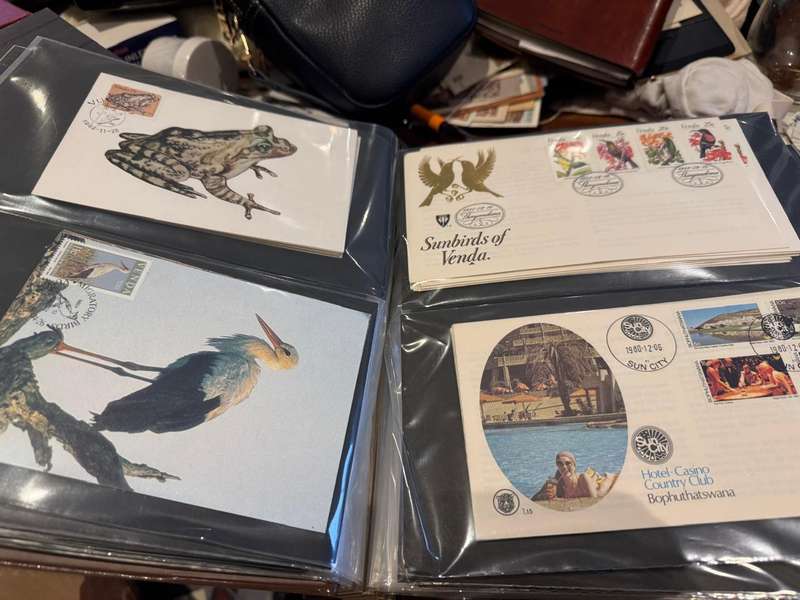 60 page First Day cover holder full of material from all over the world