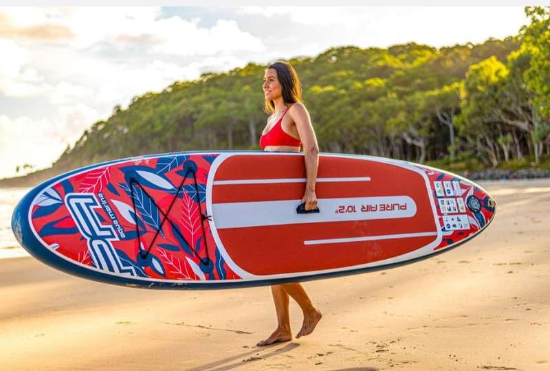Aqua marina stand up paddle board