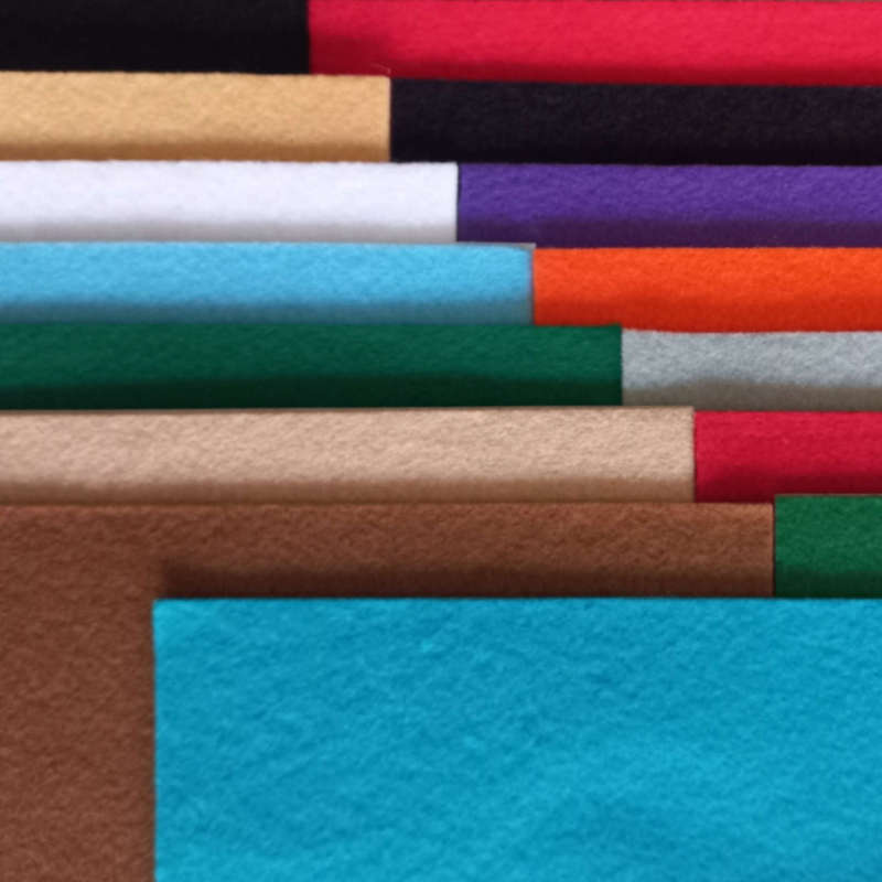 Self Adhesive Felt / Stick On Felt A4 Size - 15 Sheets in Assorted Colors